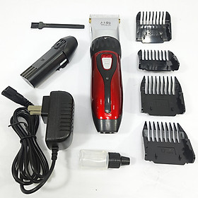 Tông Đơ JD2626 Hàn Quốc Cắt Tóc Không Dây Chuyên Nghiệp, Dụng Cụ Tạo Kiểu Tóc Tiện Lợi Với Combo 4 Cỡ Lược Căn Chỉnh Độ Dài Tóc, 2 Pin Sạc, Đầy Đủ Phụ Kiện, Dễ Vệ Sinh Bảo Quản