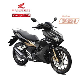 Xe máy Honda Winner X - 2021 - Phiên Bản Đen Mờ - Phanh ABS - Đen Vàng Đồng