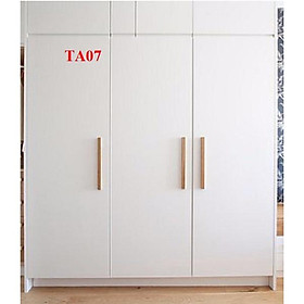 Tủ quần áo thiết kệ hiện đại - Tủ quần áo gỗ MDF TA07