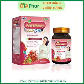 ANVI MAMY GOLD DHA - Bổ sung Vitamin và khoáng chất cho phụ nữ mang thai