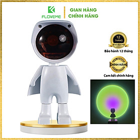 Mua Đèn Hoàng Hôn FLOVEME   Đèn chiếu cầu vòng phi hành gia robot Màu Siêu Đẹp Dùng Quay Video livetream   Titok  chụp hình sống ảo - Hàng chính hãng