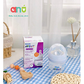 Bình sữa bằng nhựa Philips Avent không có BPA 60ml cho bé từ 0m+ - đơn