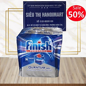 Viên rửa bát finish Quantum max 36 viên