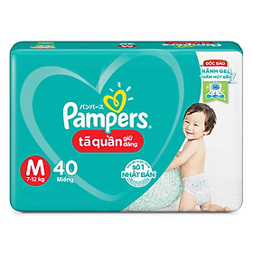 Tã Quần Pampers Giữ Dáng Mới Gói Lớn L36/XL32/XXL28/M40