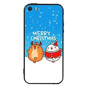 Ốp lưng viền TPU cho điện thoại Iphone 5 - Christmas 02