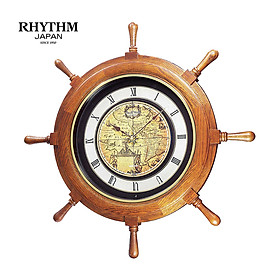 Mua Đồng hồ Rhythm Magic Motion 4MH817WD06 Kt 64.0 x 64.0 x 11.5cm  4.0kg Vỏ gỗ. Dùng Pin.