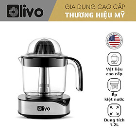 Mua  Hàng chính hãng  Máy vắt cam OLIVO CJ12 40W dung tích 1.2L  hai đầu vắt lớn nhỏ tiện lợi  tự động đảo chiều
