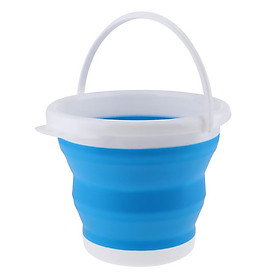 Camping Folding Collapsible Bucket Outdoor Barrel Container - 4color -2 size - 2