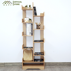 Mua Kệ Sách Hình Cây GAPI Cao Cấp 11 Tầng Chất Liệu Gỗ MDF Phủ Melamin - GP66