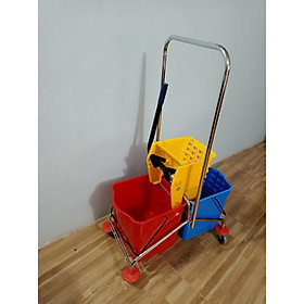 Mua Xe vắt nước cây lau nhà 02 xô 60 lít