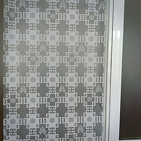 5m decal dán kính ô vuông trắng  DK05(0.45x5m)