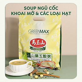 Soup ngũ cốc khoai tím và các loại hạt thuần chay GREENMAX