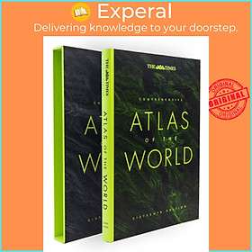 Hình ảnh Sách - The Times Comprehensive Atlas of the World by Times Atlases (UK edition, hardcover)