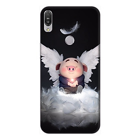 Ốp lưng điện thoại Asus Zenfone Max Pro M1 hình Heo Con Thiên Thần Tình Yêu