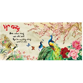 Tranh Đính Đá Vợ Chồng Trăm Năm Viên Mãn