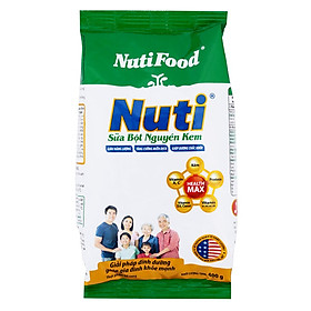 Hình ảnh Sữa Bột Nguyên Kem Nutifood (400g)