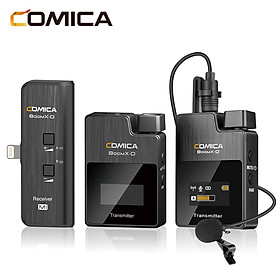 Comica BoomX-D MI2 (1 thu 2 phát) - Micro Không Dây Cổng Lightning Thu Âm Cho Các Thiết Bị iPhone, iPad, iPod - Hàng chính hãng