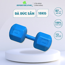 Tạ tay nhựa VN 10kg Sportslink (Xanh dương)