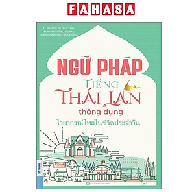 Sách - Ngữ Pháp Tiếng Thái Lan Thông Dụng