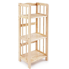 Mua Kệ sách gỗ 3 tầng cao su ( 40CM) màu TN