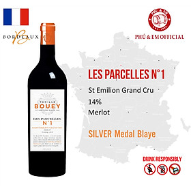 Rượu Vang Đỏ Pháp Maison Bouey Les Parcelles N 1