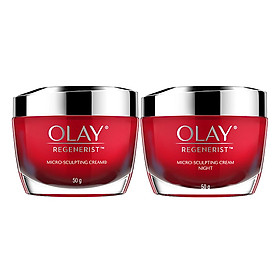 Combo Kem Dưỡng Da OLAY Regenerist Tái Tạo Và Phục Hồi Da Lão Hóa