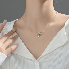 Dây chuyền nữ cặp trái tim