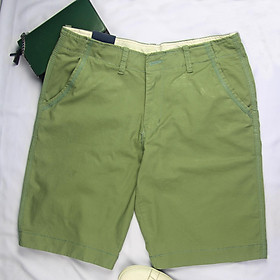 Quần short kaki nam có khóa kéo hàng big size từ 75-100 ký