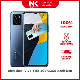 Mua Điện thoại Vivo Y15s 3GB/32GB Xanh Đen - Hàng Chính Hãng
