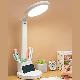 LED Desk Lamp Bedside Reading Lights Eye Caring Foldable for Study Dormitory