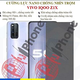 Dán chống nhìn trộm dành cho Vivo IQOO Z1x - Dán cường lực dẻo nano