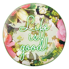 Gối tròn Life is GOod - GOHO006