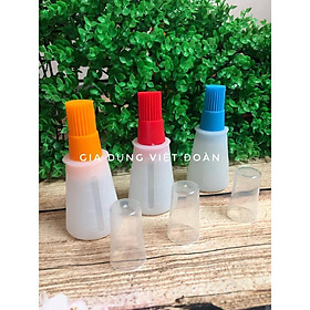 Mua Cọ Silicon Quét Mặt Bánh + Bình đựng Dầu 2in1. Dụng cụ cọ chổi phết mặt bánh  chức năng 2in1 tiện lợi. Đồ Gia Dụng nhà bếp pha chế làm bánh nguyên liệu