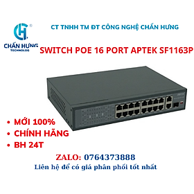 Mua PoE Switch APTEK SF1163P 16-Port 10/100Mbps - HÀNG CHÍNH HÃNG