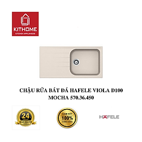 Mua CHẬU RỬA BÁT ĐÁ HAFELE VIOLA D100 MOCHA 570.36.450 - Hàng chính hãng