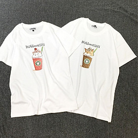 Áo thun đôi cao cấp chất liệu cotton 100% dành cho cặp đôi, thích hợp đi chơi, hẹn hò, chụp hình cưới C2.21