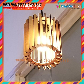 1 TẶNG 1 - Mô Hình Đầu thú gỗ ghép trang trí Đèn gỗ trang trí chiếu sáng dùng để trang trí, decor phòng khách