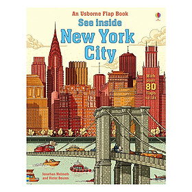 Sách tương tác tiếng Anh - Usborne See Inside New York City