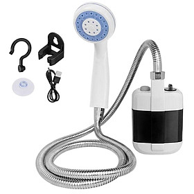 Compact Portable Outdoor Shower Camping  Shower Pump with Hose Car