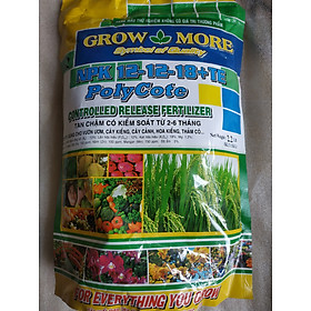 Mua Phân bón tan chậm GROW MORE NPK 12-12-18+TE Polycote - gói 1 kg