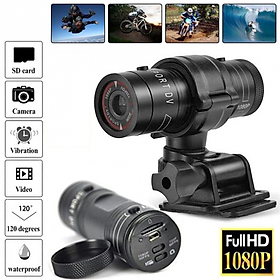 Mũ bảo hiểm thể thao camera xe đạp xe đạp xe máy Mũ bảo hiểm Hành động Mini Camera DV F9 Máy quay phim đầy đủ 1080p HD Video Recorder