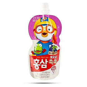 Nước hồng sâm cho bé Pororo Hàn Quốc vị nho (100ml)