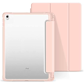 Bao da dành cho iPad Air 4, Air 5 Clear Folio hiệu Mutural lưng trong chống sốc - hàng nhập khẩu