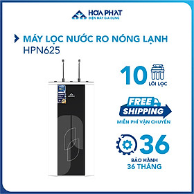 Mua Máy lọc nước RO nóng lạnh Hòa Phát HPN625 - đạt chuẩn uống trực tiếp tại vòi - bảo hành 36 tháng - Hàng chính hãng