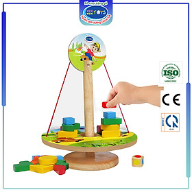 Đồ chơi gỗ Winwintoys - Đĩa cân bằng 62342