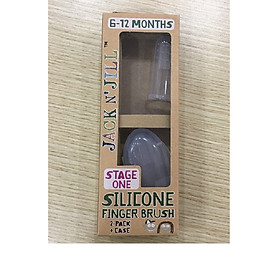 Bàn chải xỏ ngón silicone Jack and Jill