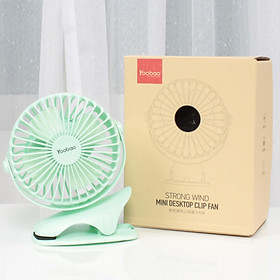 Mua Quạt kẹp mini Yoobao xoay 360 độ  dùng được 32h  pin sạc dung lượng lớn 6400mah