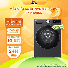 Máy Giặt Lồng Ngang LG LG AI DD Inverter 10 kg FX1410N5G/ 11kg FX1411N5G/ 12 kg FX1412N5G - Hàng Chính Hãng - Model 2025