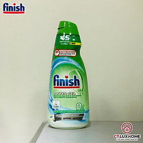 Gel rửa chén bát Finish Eco 0% PowerGel 900ml 