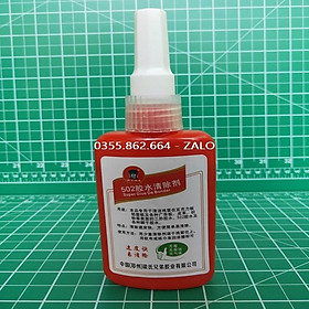 Mua Nước tẩy keo 502 trên mica và alu không bay màu alu